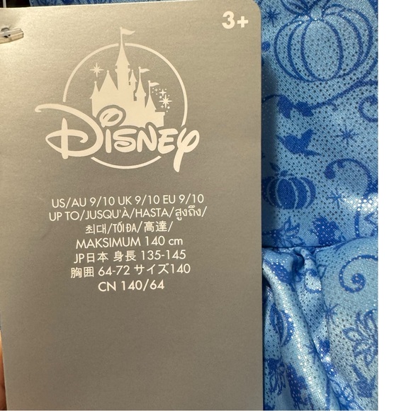 Disney Design Cinderella Light Blue Princess Costume for Kids - Picture 6 of 10